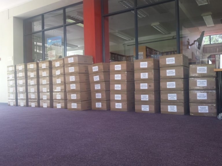 Packed and ready for distribution